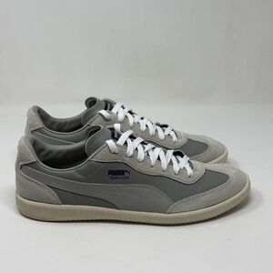 Puma Super Liga OG Retro Sneakers Shoes Mens 11 Gray Suede Leather Casual